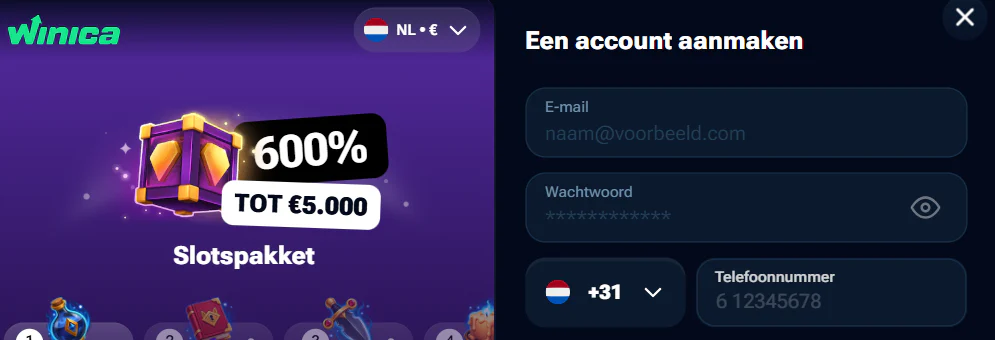 winica casino aanmelden